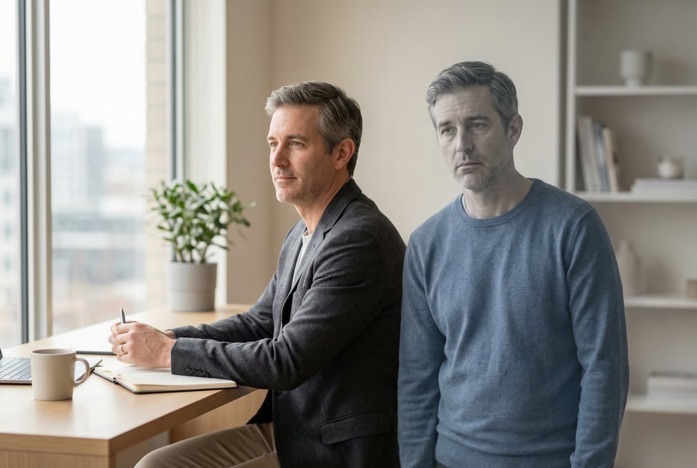 Führung und Ich-sein - Symbolbild