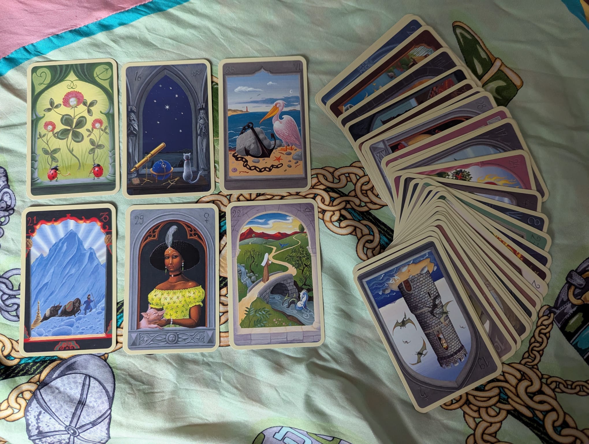 Kartenlegen Behandlung - Intuitives Kartenlegen